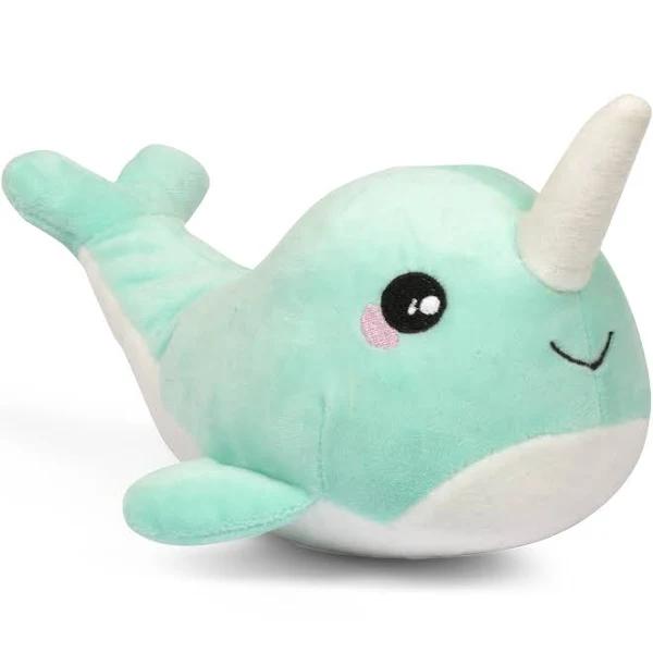 Thumbs Up Narwhal Microwave Plush