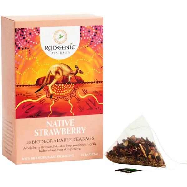 Roogenic Native Strawberry 18 Tea Bags