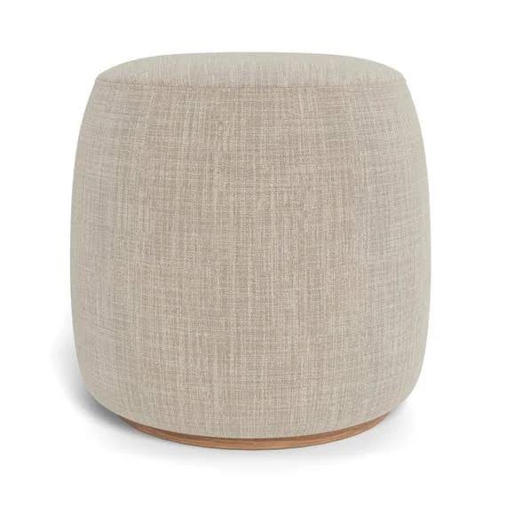 Pod Fabric Ottoman Natural by Freedom