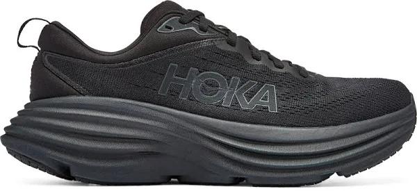 Hoka Bondi 8 Wide - Size 6 Black