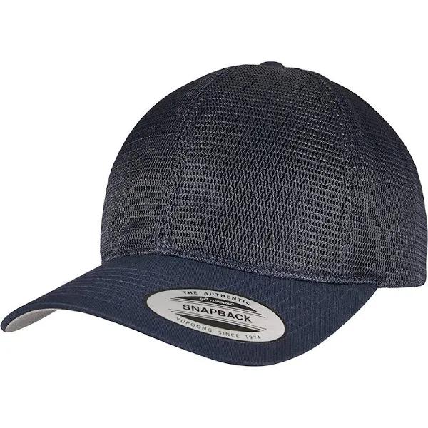 Flexfit Unisex Adult Omnimesh Mesh Cap Navy One Size Polyester Spandex Unisex Cap