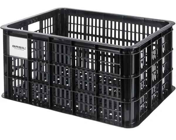 Basil Bicycle Crate MIK Large 40L Black