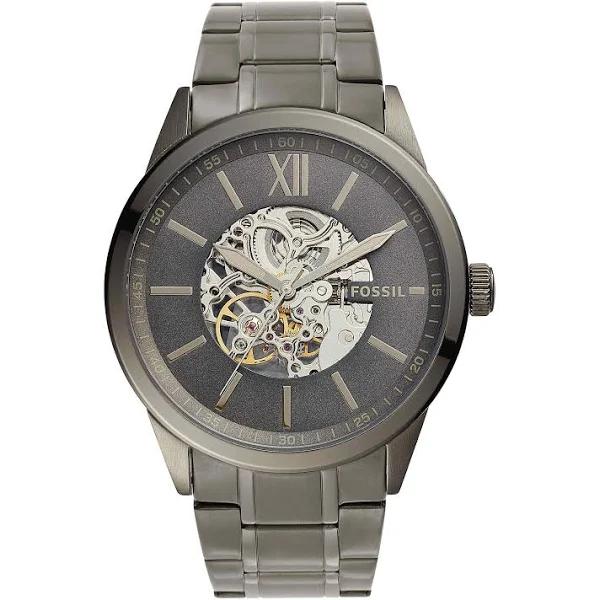 Fossil BQ2384 Men's Automatic Watch, Gunmetal, Gunmetal, Bracelet Type