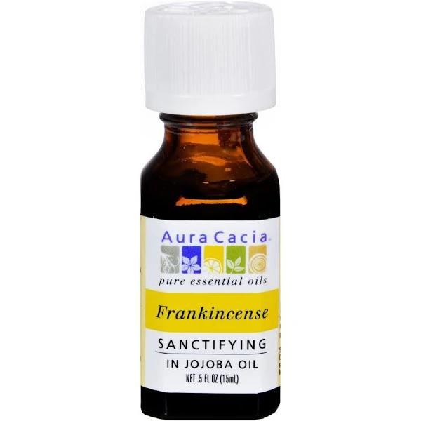 Essential Oils Aura Cacia Frankincense in Jojoba Oil 15 ml