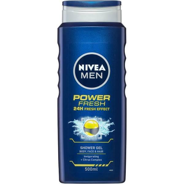 Nivea Men Power Fresh Shower Gel 500 ml