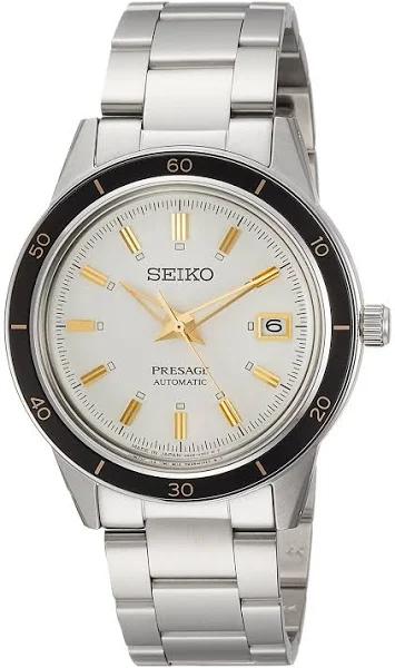 Seiko Presage Automatic Beige Dial Stainless Steel Men's Watch SARY193