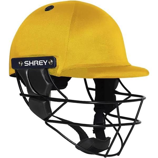 Shrey - Armor 2.0 Steel Cricket Helmet - Yellow - Large