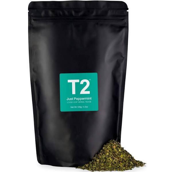 T2 Just Peppermint Tea 120g Loose Leaf Refill Pouch