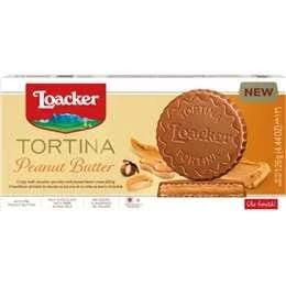 Loacker Tortina Peanut Butter Biscuits 126g