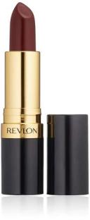 Revlon Super Lustrous Lipstick with Vitamin E and Avocado Oil, Cream Lipstick in Burgundy, 477 Black Cherry, 0.15 oz