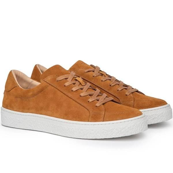 Vin Low Top Sneakers - Suede Cognac