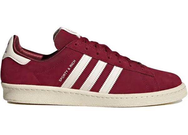 Adidas Campus 80s Sporty & Rich Merlot Cream