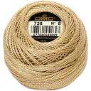 DMC Babylo 10 Crochet Cotton, 50g Ball, 105 Variegated Brown