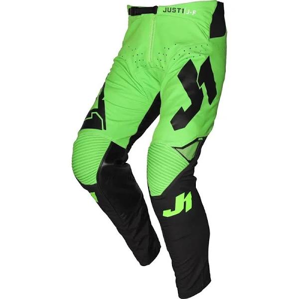 Just1 J-Flex Aria Black/Fluro Green Kids Pants - 24