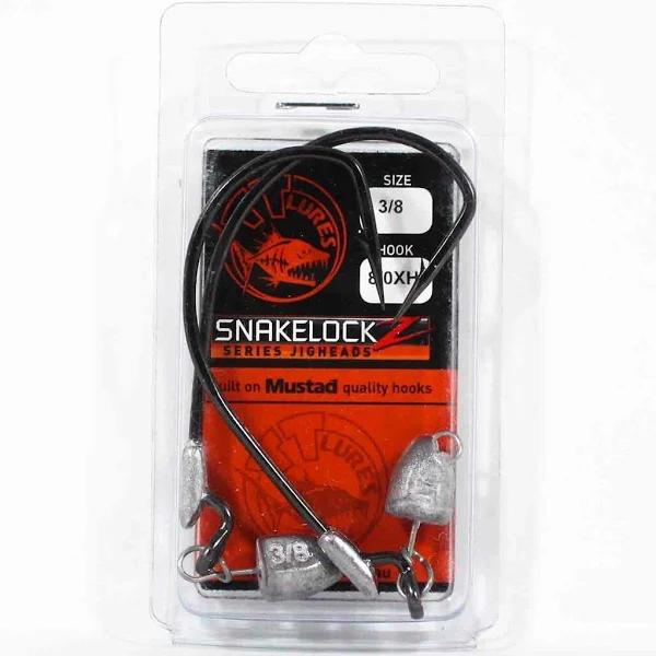 Tackle Tactics SnakelockZ 3/8 oz Jig Heads