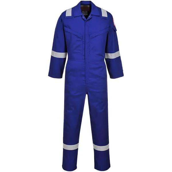 Portwest AF73 Araflame Silver Coverall - Royal, 46