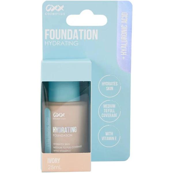 OXX Cosmetics Hyaluronic Acid Hydrating Foundation - Ivory