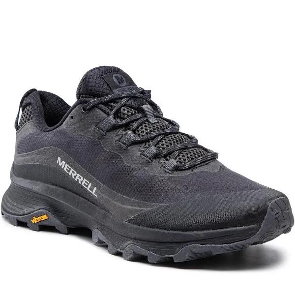 Merrell Moab Speed Mens Hiking Shoes - Black/Asphalt - 12