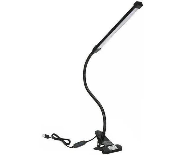 Costcom Clip On Desk Lamp Bedside Night Reading Led Eye Care USB Dimmable AU