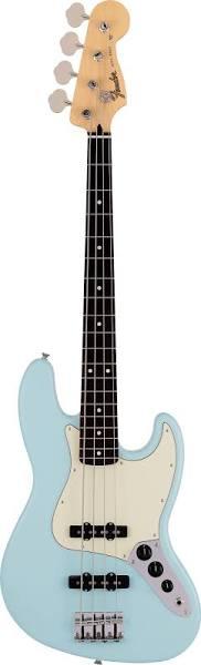 Fender Made in Japan Junior Collection Jazz Bass | Satin Daphne Blue