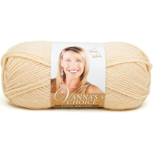 Lion Brand Vanna's Choice Yarn-Beige