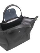 Longchamp Graphite-Coloured M Le Pliage Green Bag