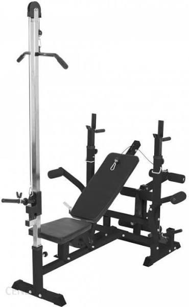 Gorilla Sports Multi-Gym Universal With Lat Pulldown - Black