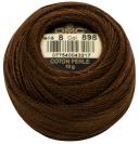 DMC Pearl Cotton Ball Size 8 87yd Very Dark Coffee Brown