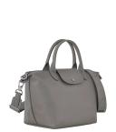 Longchamp Top Handle Bag S Le Pliage Cuir Tourterelle