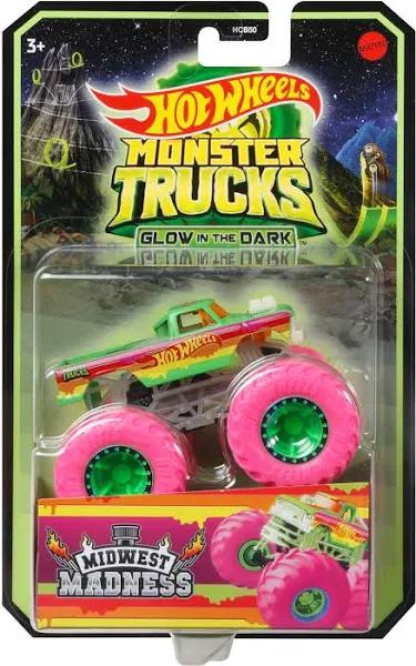 Hot Wheels Monster Trucks Glow-in-the-dark