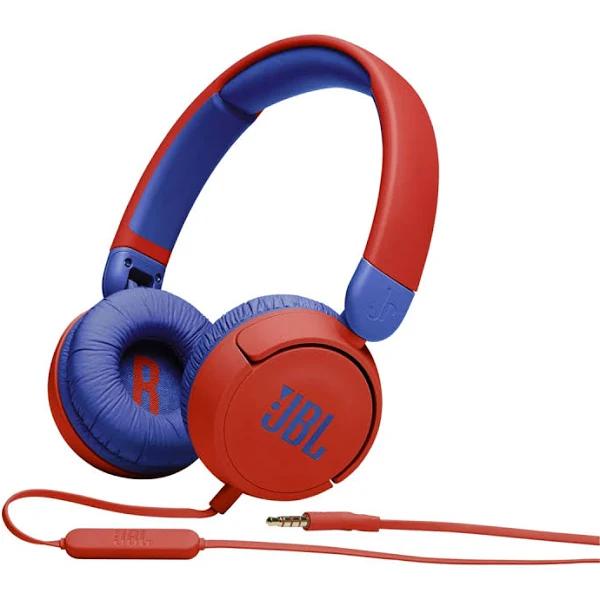 JBL JR310 Wired Kids On-Ear Headphone 3.5mm Jack - Red