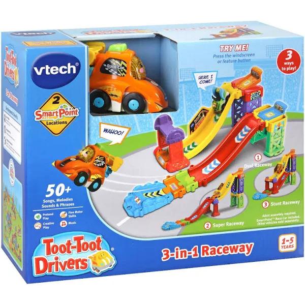 Toot-Toot Drivers 3-in-1 Raceway