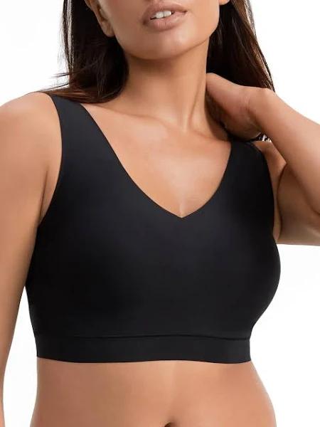 Chantelle Women's Soft Stretch Padded V-Neck Bra Top