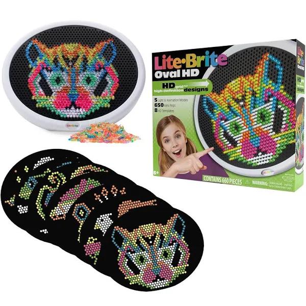 Recyclings Lite-Brite Oval HD Learning Toy