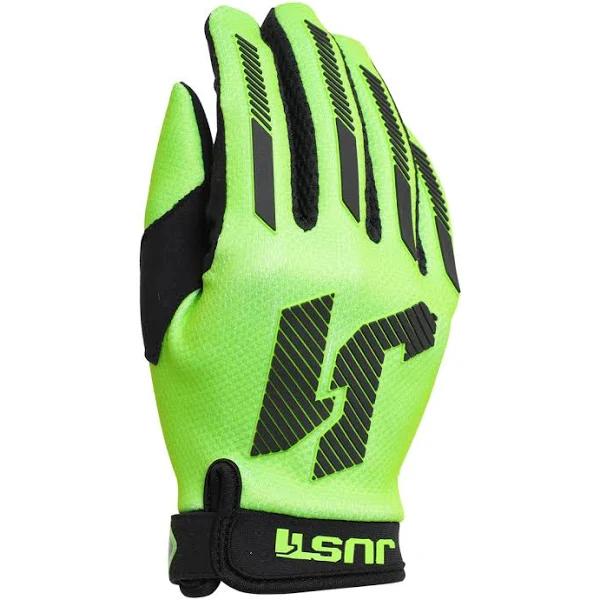 Just1 J-Force x Fluro Green Gloves - 2XL