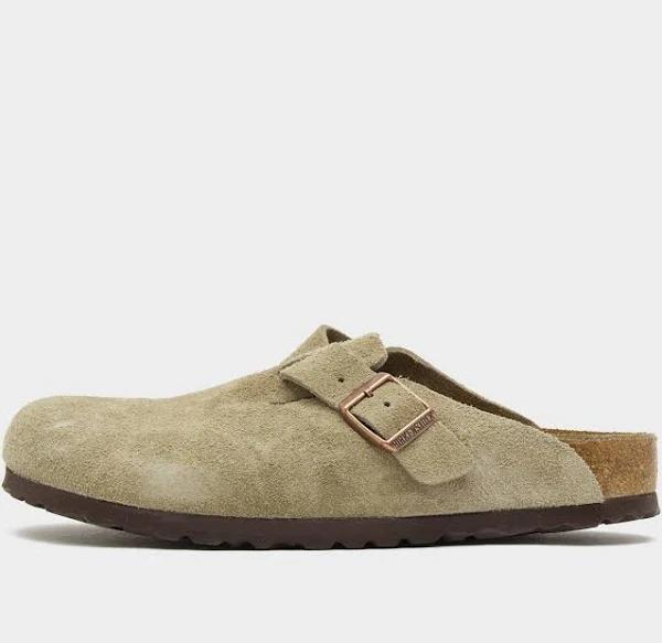 Birkenstock Boston Suede Leather Taupe - 37