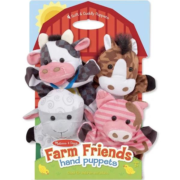 Melissa & Doug - Farm Friends Hand Puppets