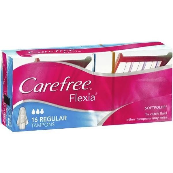 Carefree Flexia 16 Regular Tampons