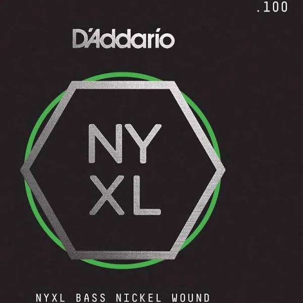 D'Addario NYXLB100SL NYXL Nickel Wound Bass Guitar Single String Super