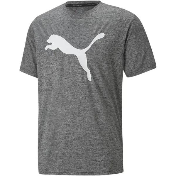 Puma Train Favourite Heather Cat Tee L / Black Heather