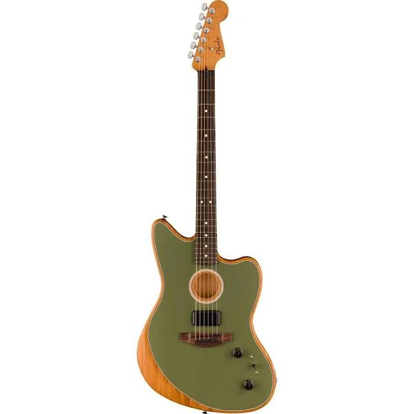 Fender Acoustasonic Player Jazzmaster Antique Olive