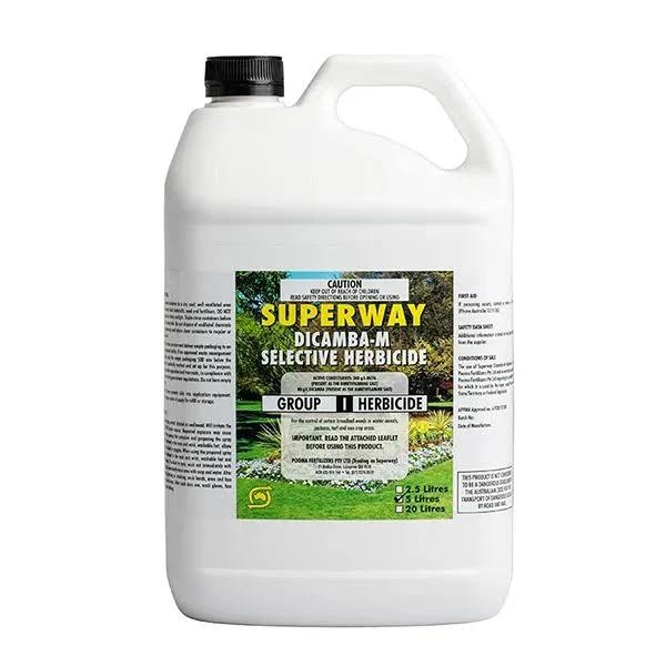 Dicamba-M Selective Herbicide - Superway (Sizes: 5L)