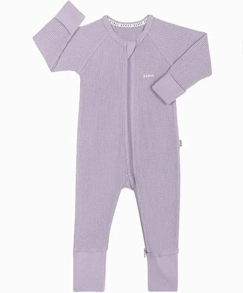 Bonds Waffle Zip Wondersuit - Parisian Violet