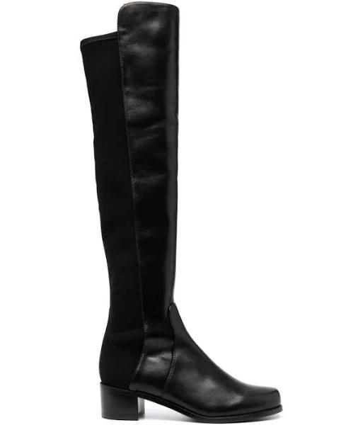 Stuart Weitzman - Reserve Boots - Women - Leather/Leather/Rubber/Polyester/Polyester - 36 - Black