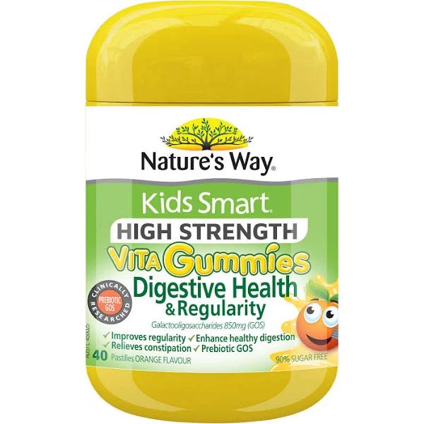 Nature's Way Kids Smart Vita Gummies Digestive Health 40