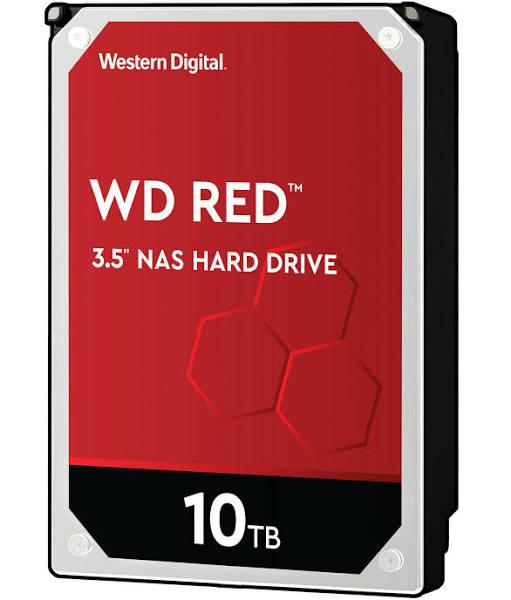 Western Digital WD WD101EFAX 10TB Red 3.5in NAS Hard Drive