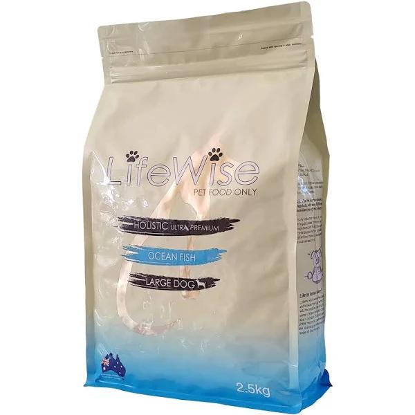 Lifewise Dry Dog Food Ocean Fish Large Bites 2.5kg