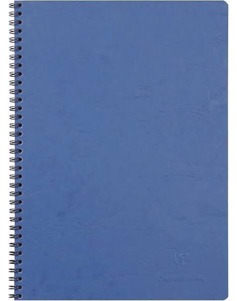 Clairefontaine Essentials Spiral Bound Notebook A4 Blue