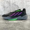 Adidas Ozelia Black Purple Screaming Green