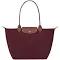 Tote Bag L Le Pliage Original Burgundy Longchamp